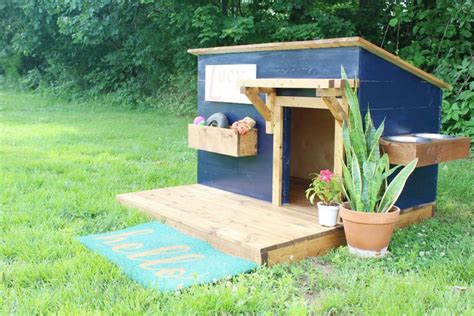 reclaimed dog house plans